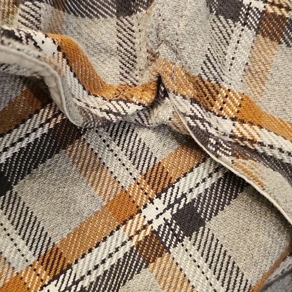 EVERLANE The Heavy Overshirt Plaid Button Down Men's L Shirt Jacket Anglercore - Picture 7 of 7